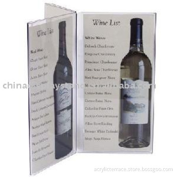 counter 6 sided Acrylic Poster Stand